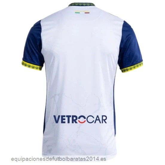 Nuevo Tailandia 2ª Camiseta Hellas Verona 24/25 Blanco Azul Baratas
